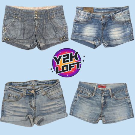 Y2K Britney Era Denim Hot Shorts