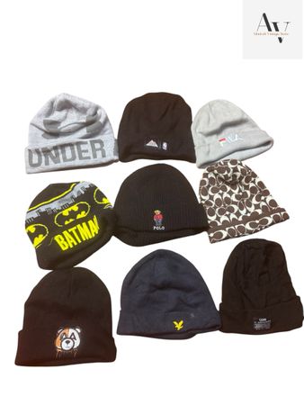 Mixed brand hats