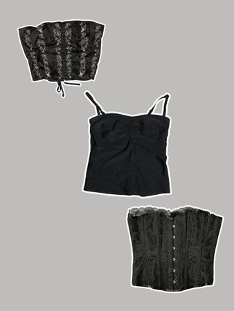 The Black Raven X Y2K Corsets S-1116
