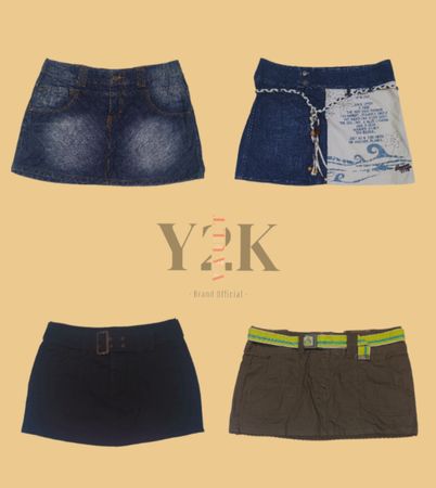 Y2K Flare: Skirt Styles (Yv-349)