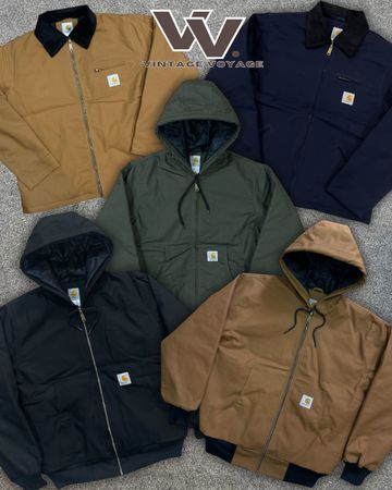 Carhartt Rework Style Mixed Colors Detroit / Active Jackets - #20925