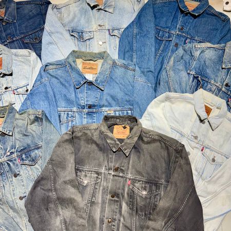 Levis Lee Wrangler denim jacket