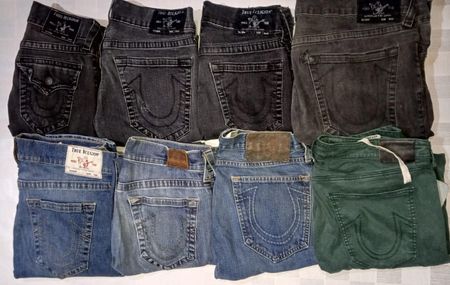 TRUE RELIGION FLAR JEANS(ID 827)