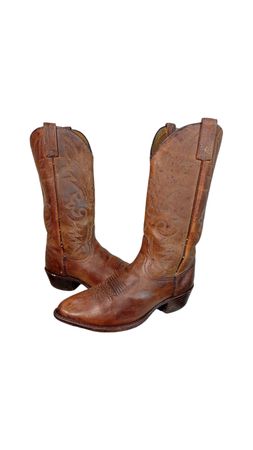 MV251# Famous Brand bottes de cowboy vintage.
