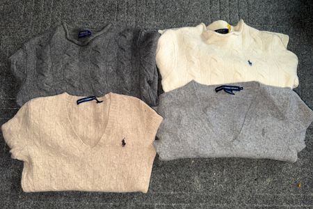 Maglioni a treccia Ralph Lauren