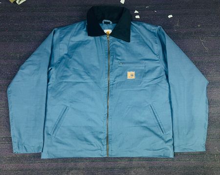 Carhartt Rework Style Detroit Light Blue Jacket