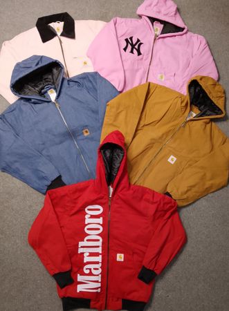 Carhartt rework style mix jackets