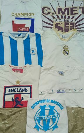 Camisetas de futebol