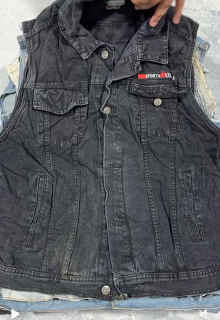 Denim waistcoat