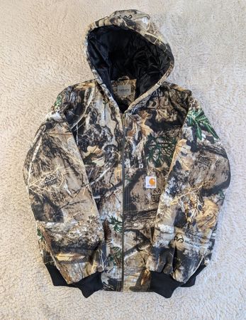 Carhartt rework style realtree jackets