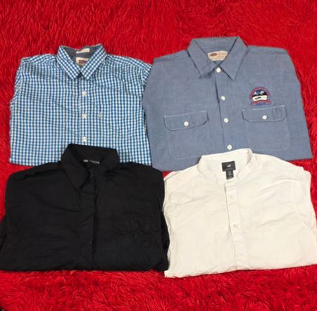 Mix branded button up shirts