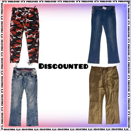 Liquidation Stock- Denim jeans  (mixed styles)