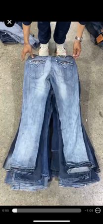 Custom handpick Y2k jeans