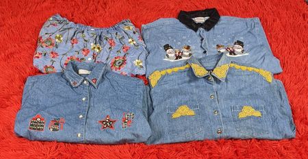 Beaux chemises en denim