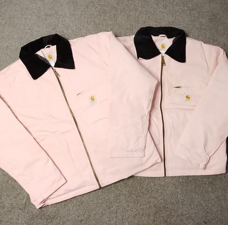 Carhartt pink rework style jackets