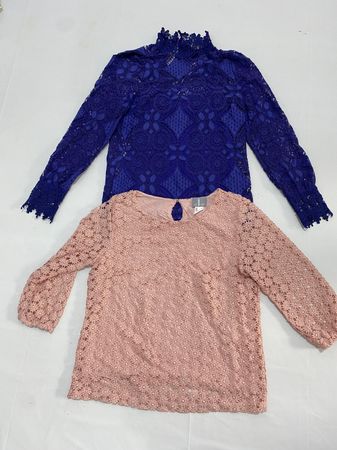 Y2K women Lace blouse