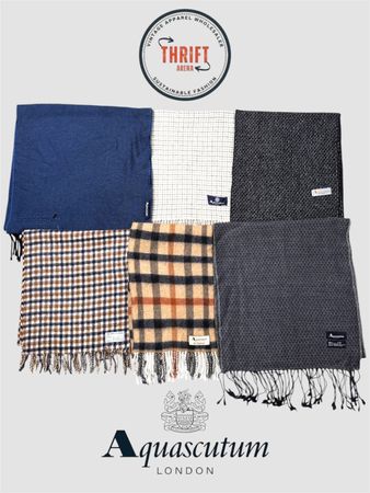 T1577 Écharpes Aquascutum 🧣