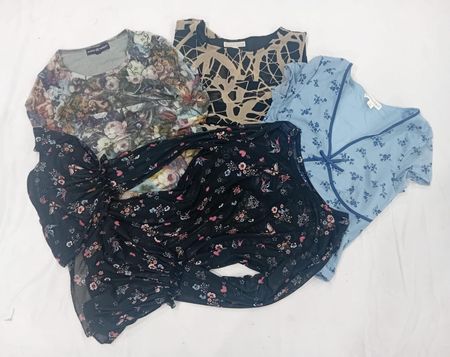 IQ0737 Y2K Millennium Mesh Top