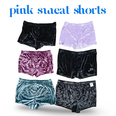 Pink sweat shorts