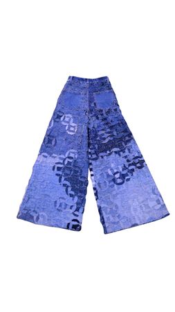 Jeans de mosaico reciclados