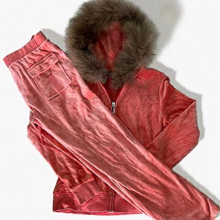 Juicy Couture Tracksuits With Fur