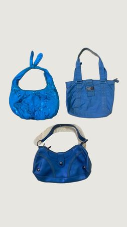 Y2k Blue Theme Bags (M-121)