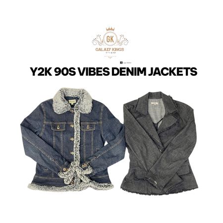 Giubbotti di jeans vibe anni '90 Y2K