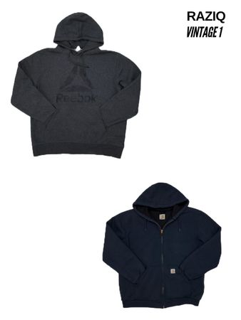 Mezcla de sudadera con capucha de marca