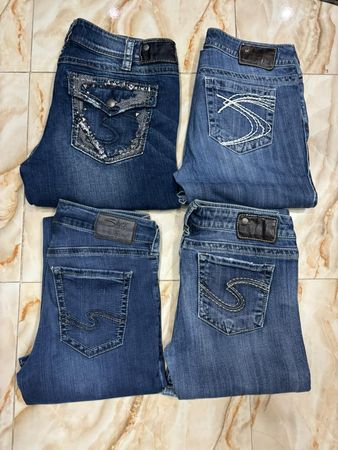 Sliver jeans co calças flare