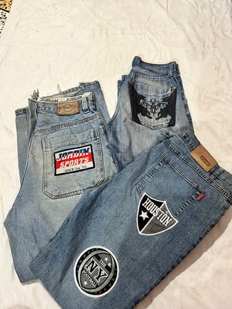 Jeans baggy hip hop da uomo