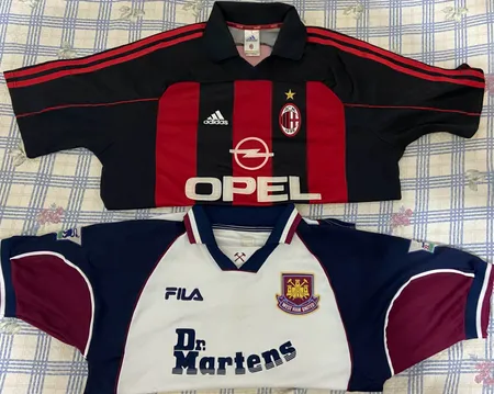 Camisas de futebol vintage