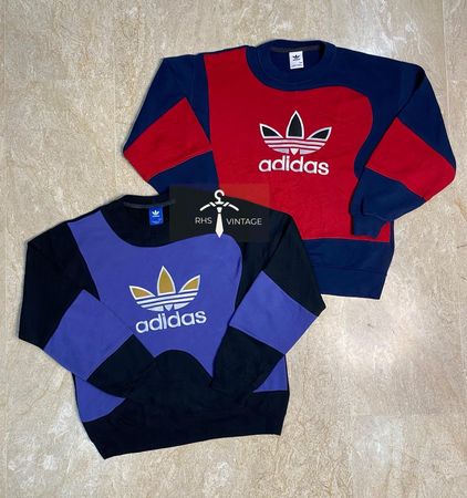 Adidas rework style sweatshirts
