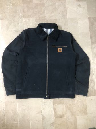 Jaqueta de Lona Carhartt Upcycled - Forrada com Flanela (Moq15)