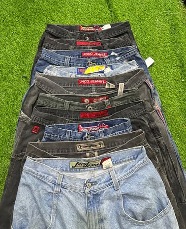 Jnco jeans and shorts