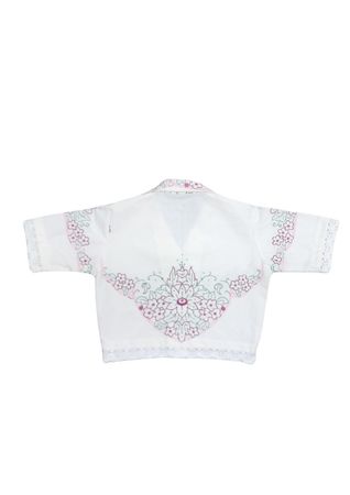 Chemise en toile de table upcyclée