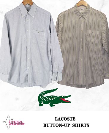 Lacoste Full Sleeve Button-up Shirts