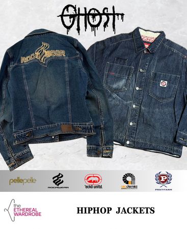Hiphop Y2K Denim Jackets