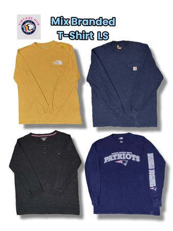 Mix Branded T-Shirt LS
