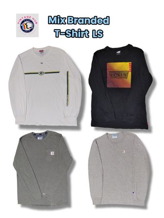Mix Branded T-Shirt LS