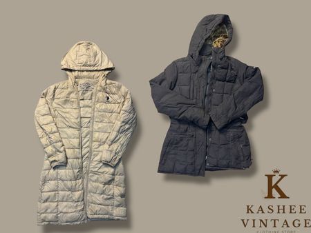 Mixed brand pufffer jackets