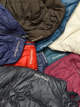mont-bell puffer jackets