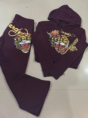 Ed Hardy Mix Colour Ladies Tracksuits