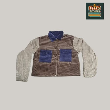 SS25 Upcycled Corduroy & Lined Jacket