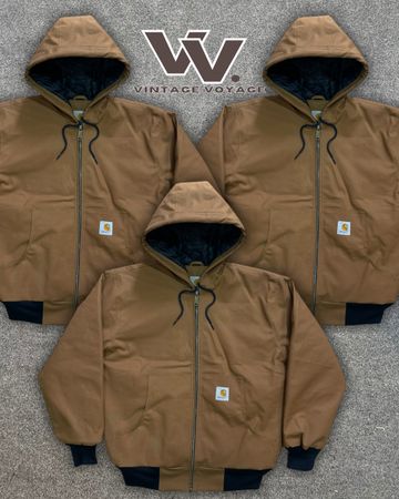 Carhartt Rework Style Tan Color Active Jackets - #30925