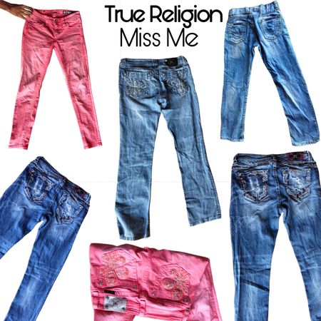 Miss me - TRUE RELIGION womens jeans denim