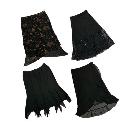 Y2K Gothic Grace Skirts