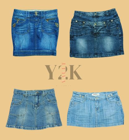 Vintage Views: Y2K Skirts (Yv-378)