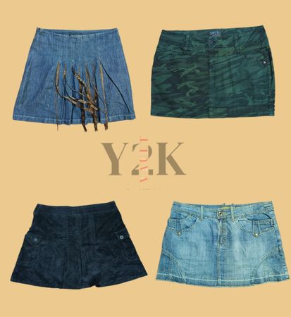 Fleek & Fabulous: Y2K Skirts (Yv-379)