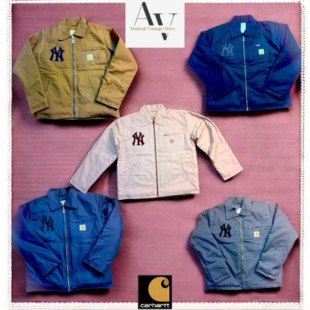 Carhartt rework style YANKEES CARHARTT jackets
