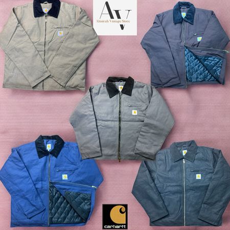 Carhartt rework style Black collar beautiful colour jackets